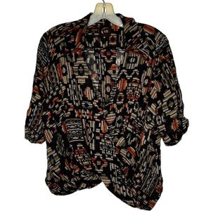 Blu Moon Silk Blouse